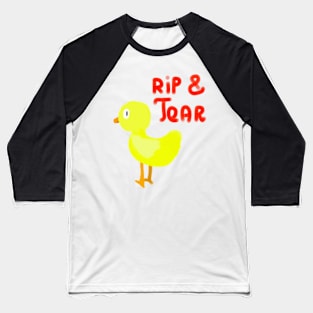 Rip & Tear Duck Baseball T-Shirt